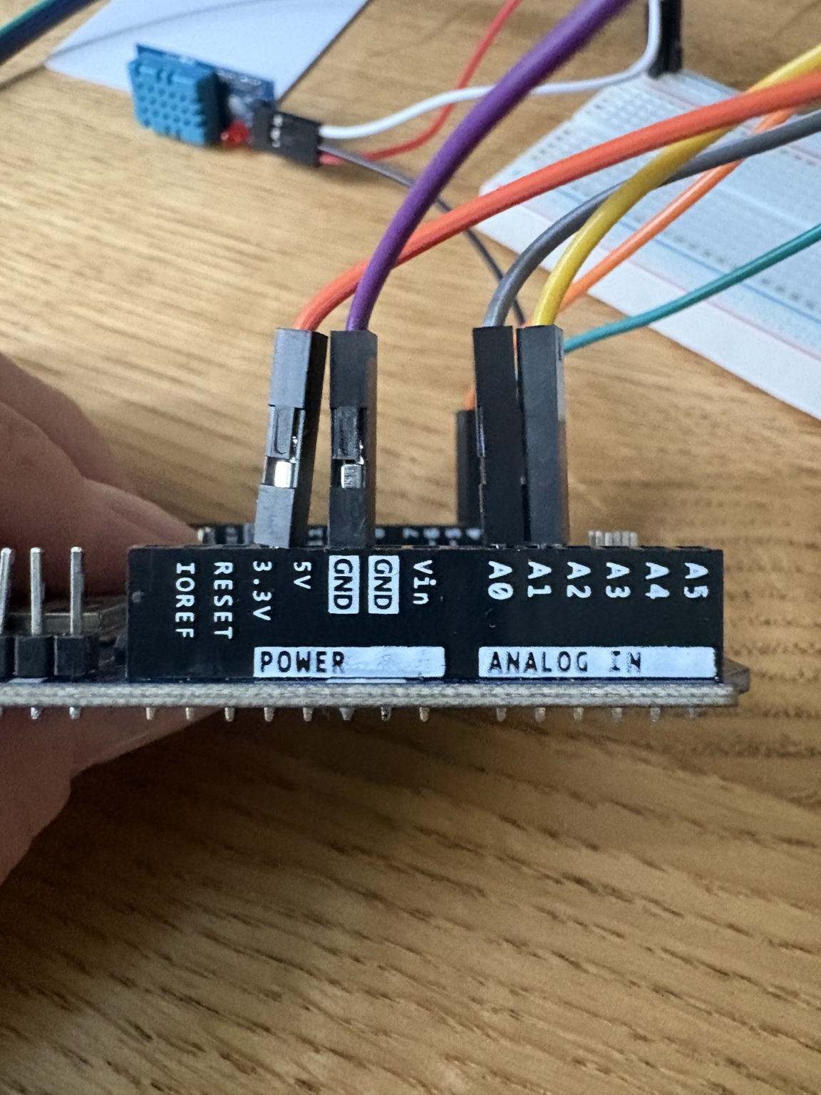 Arduino Power und Analogpins